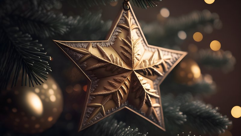 Worlds most Awesome Gold Star - Ornament Worlds most Awesome Gold Star - Ornament