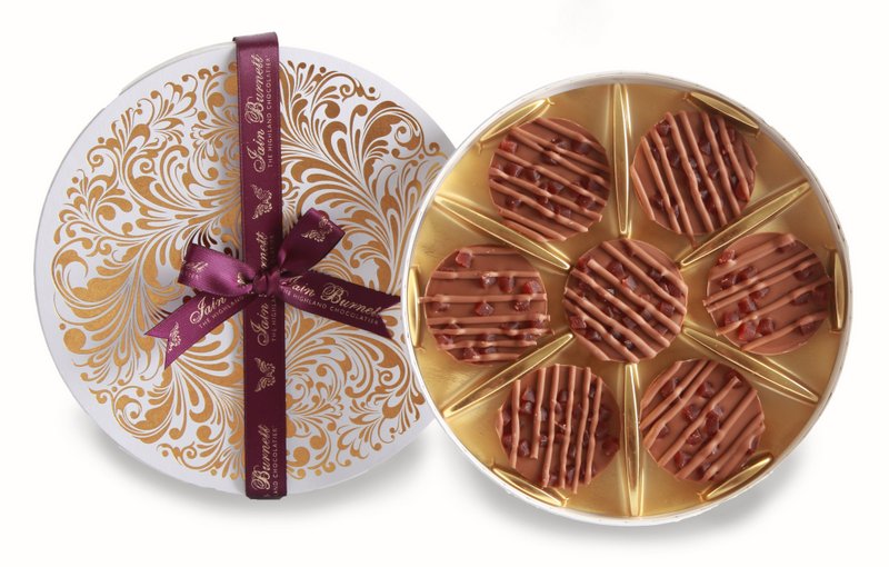 Florentinas de chocolate y fresa