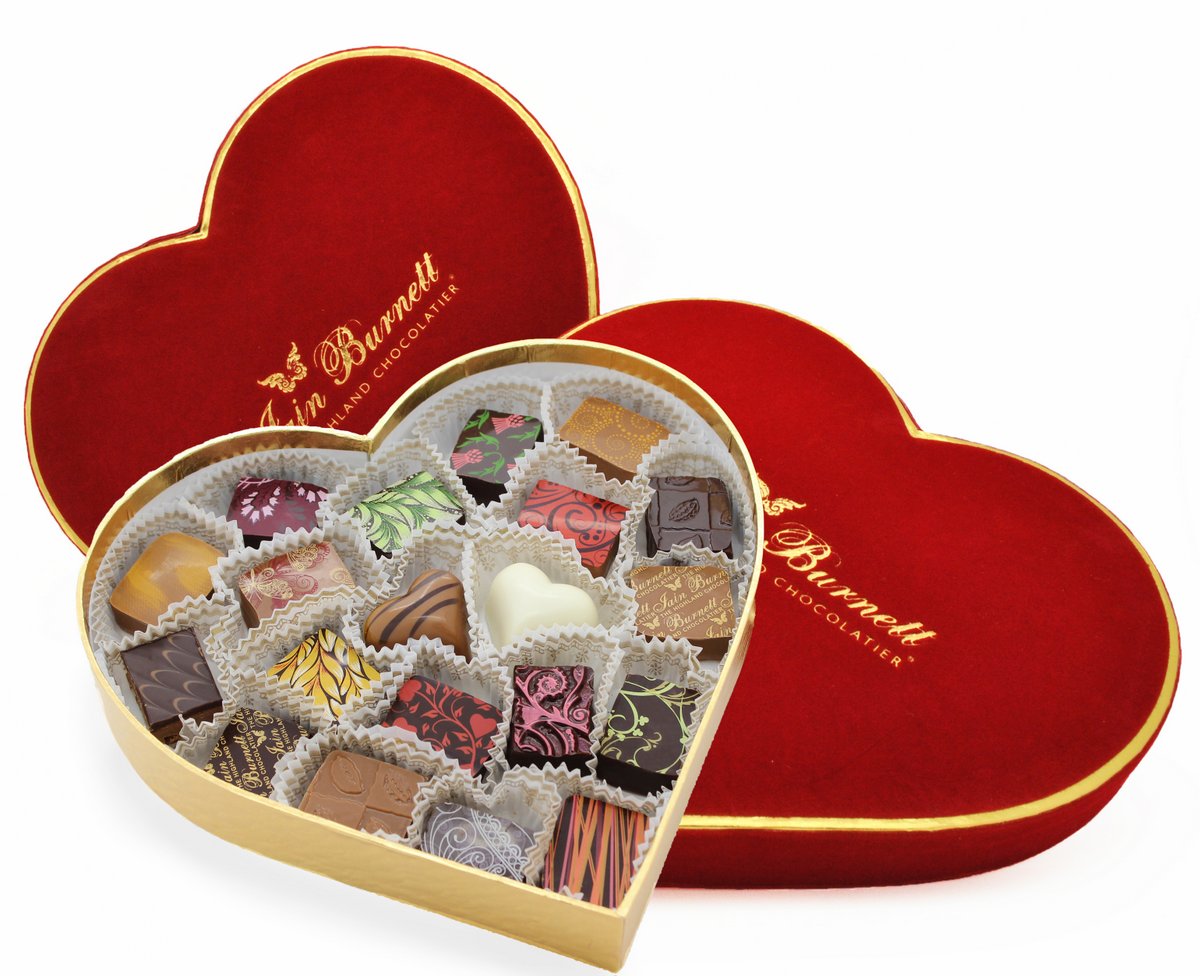 Caja de 20 piezas con forma de corazón para crear tu propia caja