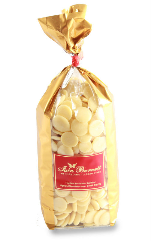 Large Bag of Chocolate Buttons, White