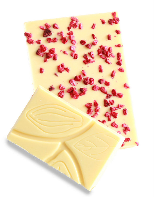 Barra de frambuesa blanca