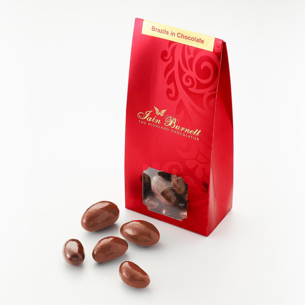 Nueces de Brasil en chocolate con leche