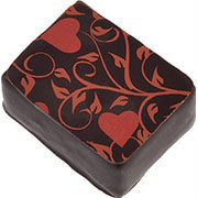 Trufa de terciopelo rosa